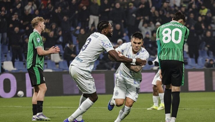 Inter deplasmanda Sassuolo’yu farklı geçti!