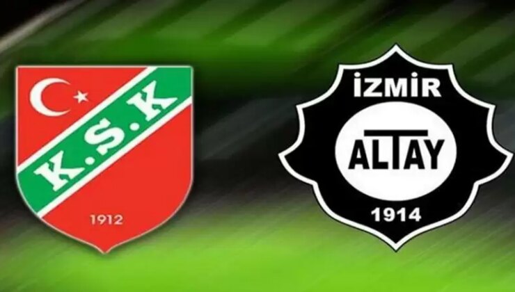 İzmir derbisinde 59. randevu zamanı! Karşıyaka- Altay…