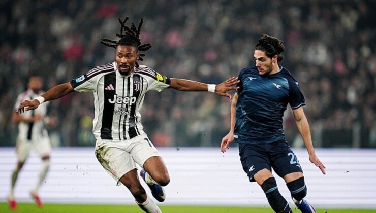 Juventus evinde Lazio ile berabere kaldı!