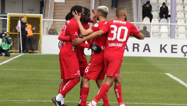 Keçiören’de gol yağmuru! Gaziantep farka koştu