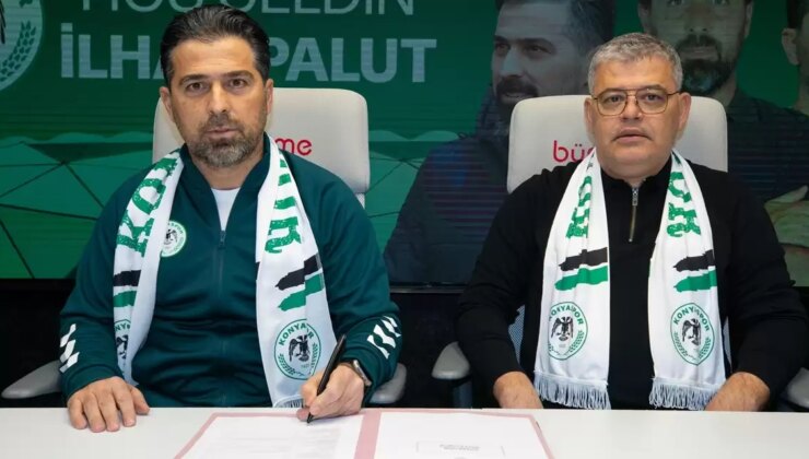 Konyaspor, teknik direktör İlhan Palut ile 1,5 yıllık sözleşme imzaladı