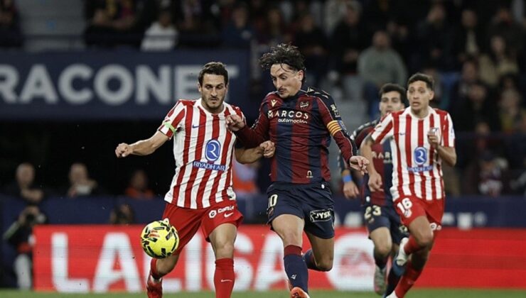 Levante ile Atletico Madrid yenişemedi