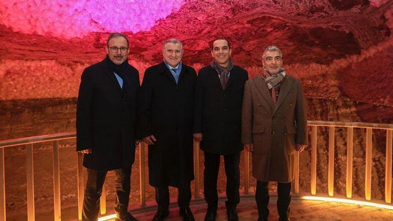 Mehmet Muharrem Kasapoğlu, Iğdırda turizme destek oldu, mağaraları inceledi