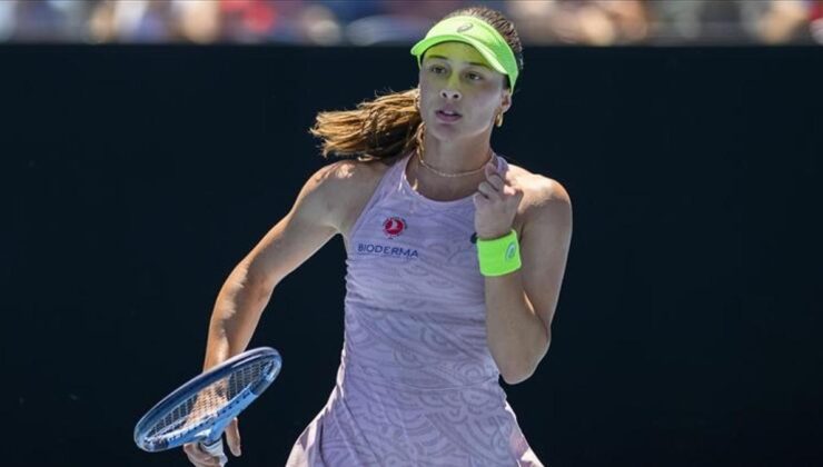Milli tenisçi Zeynep Sönmez dünya sıralamasında 79. sıraya yükseldi