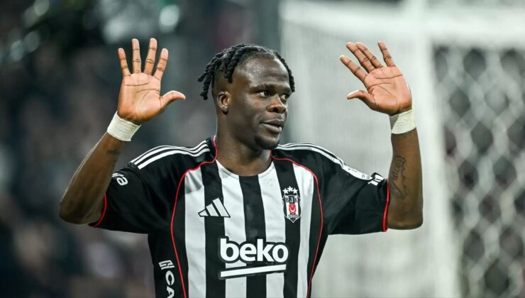 Olaitan, Beşiktaş formasıyla ilk golünü Göztepe’ye attı! Gole sevinmedi…