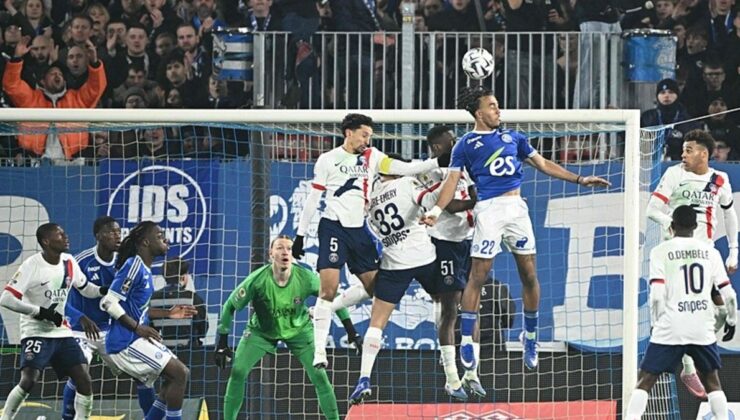 PSG 10 kişiyle Strasbourg deplasmanında kazandı: İşte maçın özeti