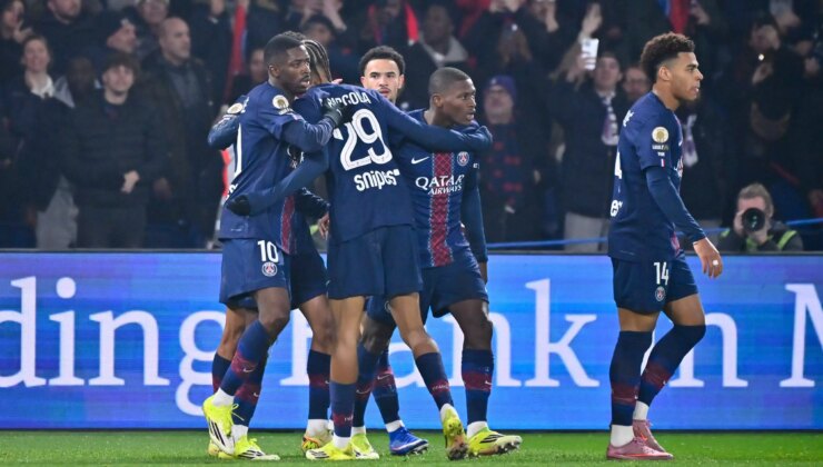 PSG, Marsilya’ya gol oldu, yağdı!