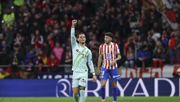 Real Betis deplasmanda Atletico Madrid’i tek golle geçti!