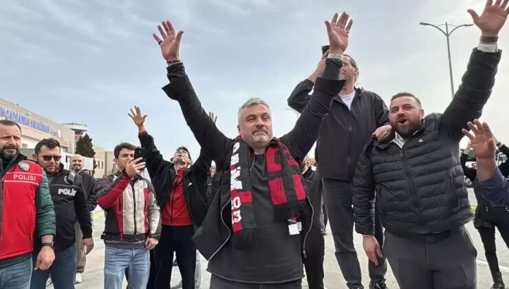 Sessiz sedasız Samsun’a gelen Thomas Reis şampiyonlar gibi uğurlandı
