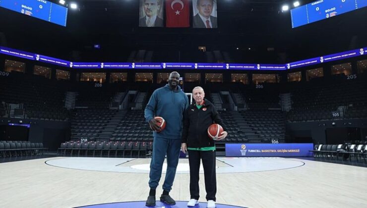 Shaquille O’Neal ile Alperen Şengün arasında Başkan Recep Tayyip Erdoğan diyaloğu! ’Geçen hafta bir kahramanın yanındaydım’