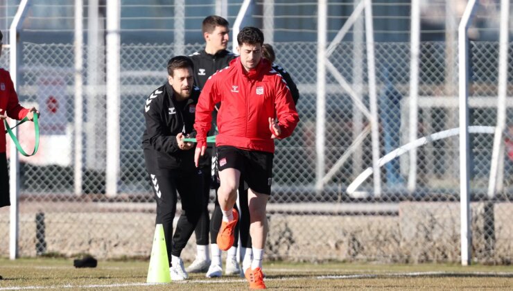 Sivasspor, Sakaryaspor maçı hazırlıklarına başladı