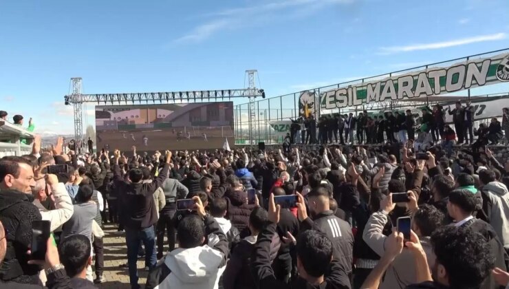 Stat önüne dev ekran kuruldu! Bingöl 7 attı…