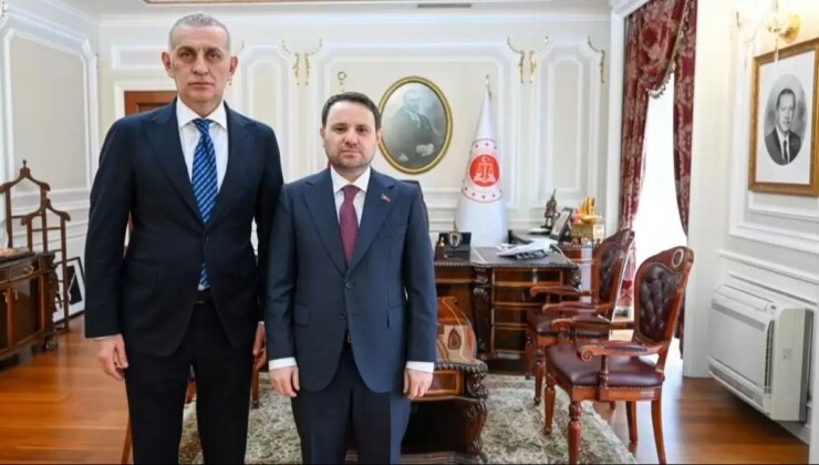TFF Başkanı Hacıosmanoğlu, Adalet Bakanı Gürlek’i ziyaret etti
