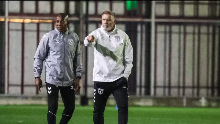 Thorsten Fink, Samsunspor’un başında ilk antrenmanına çıktı