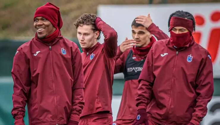 Trabzonspor, Fenerbahçe maçının hazırlıklarına devam etti