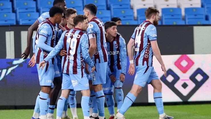 Trabzonspor ikinci yarı ayağa kalktı, 3 puanı aldı!