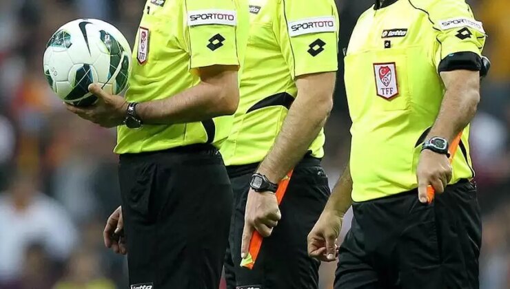 Trendyol 1. Lig’de 28. haftanın hakemleri belli oldu