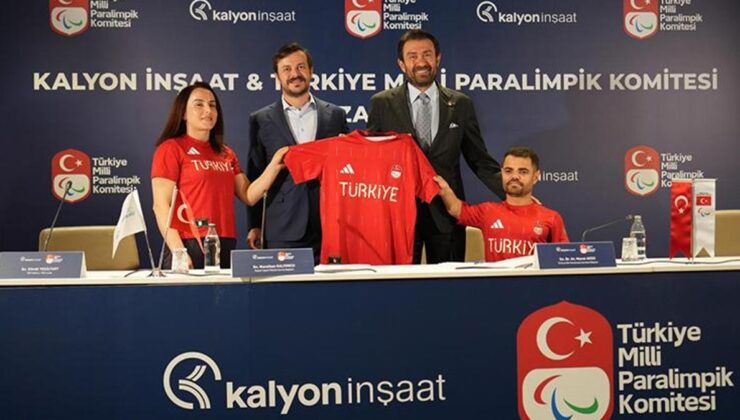 Türkiye Milli Paralimpik Komitesi ile Kalyon İnşaat arasında ana sponsorluk anlaşması imzalandı