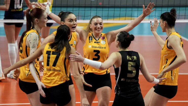 Vakıfbank, Fenerbahçe’ye şans tanımadı