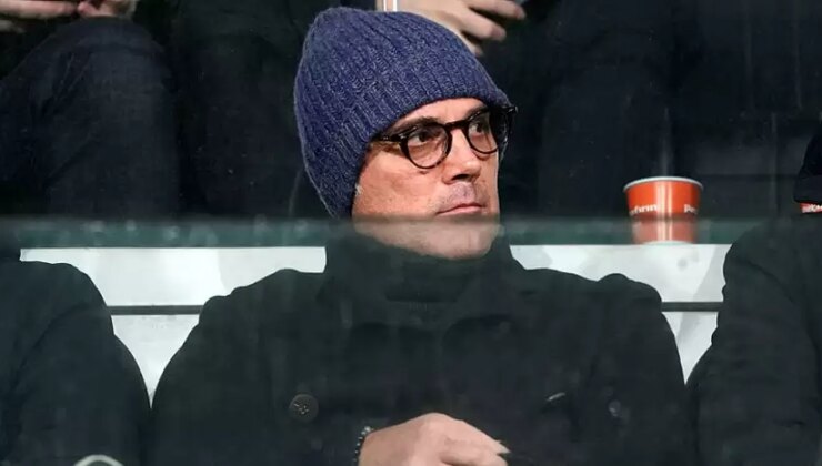 Vincenzo Montella, Başakşehir – Beşiktaş maçını tribünden takip etti