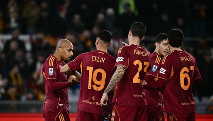 Zeki Çelik’li Roma, Semih Kılıçsoy’lu Cagliari’yi mağlup etti!