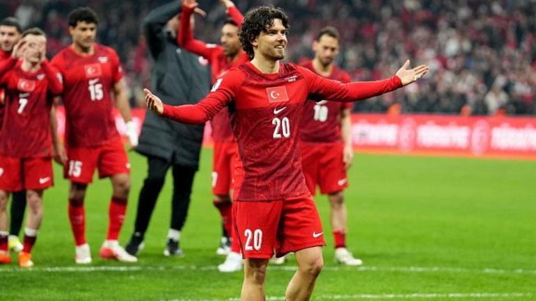A Milli Takımda Ferdi Kadıoğlunun akşamı; Romanyayı yıktı, üçlüyü çektirdi