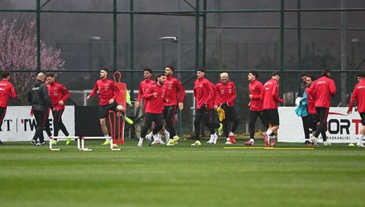 A Milli Takım’da Romanya hazırlıkları; Merih Demiral ile Zeki Çelik antrenmanda yer almadı
