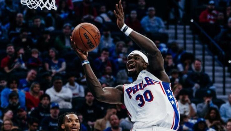 Adem Bona “double-double”a yaklaştı, NBA’de 76ers, Nets’i devirdi