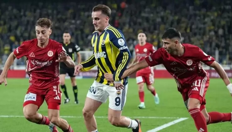 Antalyaspor-Fenerbahçe maçı saat kaçta hangi kanalda? (İlk 11’ler)