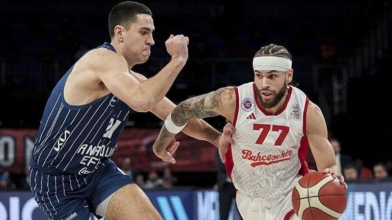Bahçeşehir Koleji rövanşı ligde aldı... Bahçeşehir Koleji - Anadolu Efes maç sonucu 85-76