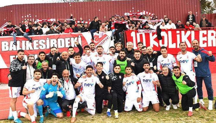 Balıkesirspor’dan Play-Off yolunda dev adım