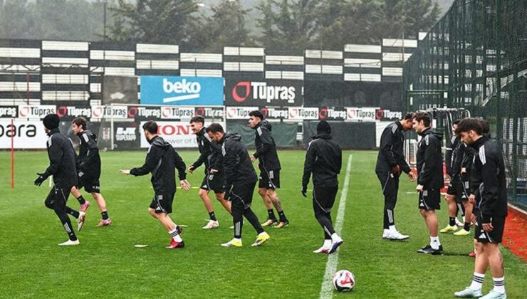 Beşiktaş’ta derbi hazırlıkları sürüyor