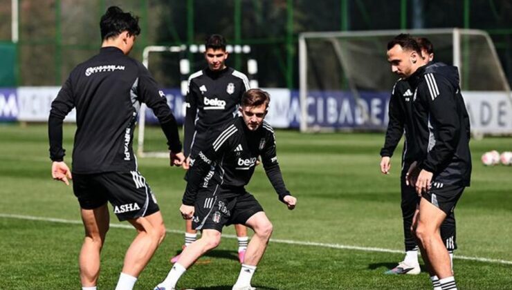 Beşiktaş’ta Kasımpaşa hazırlıkları sürdü