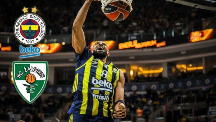 CANLI I Fenerbahçe Beko – Zalgiris Kaunas (EuroLeague 34. maç günü)