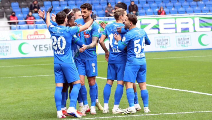 Çaykur Rizespor, Antalya’dan 3 puanı kaptı!