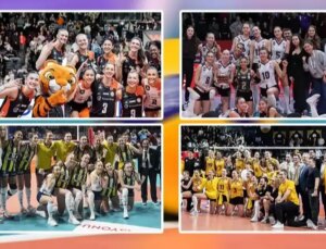 CEV Şampiyonlar Ligi’nde tarih yazdık! 4 Türk takımı çeyrek finale yükseldi