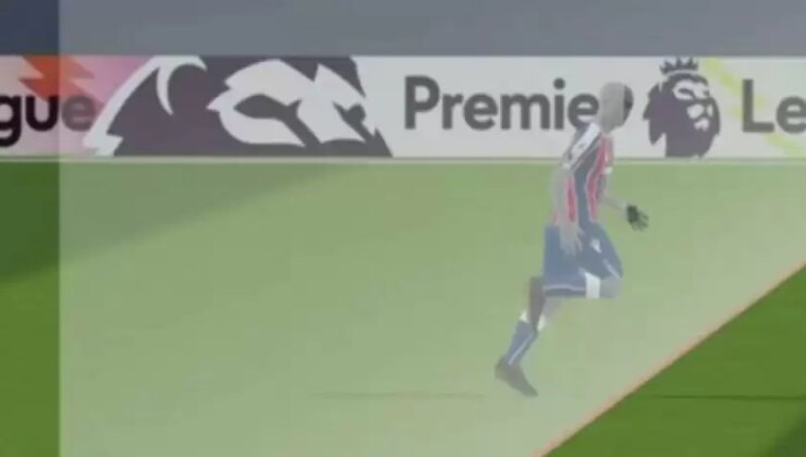 Dünya futbolu bunu da gördü! Burnu büyük diye gol sayılmadı….