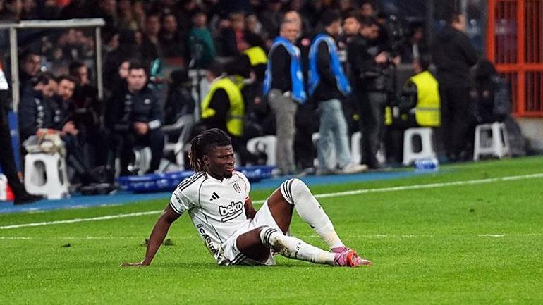 El Bilal Toure’den Beşiktaşa kötü haber