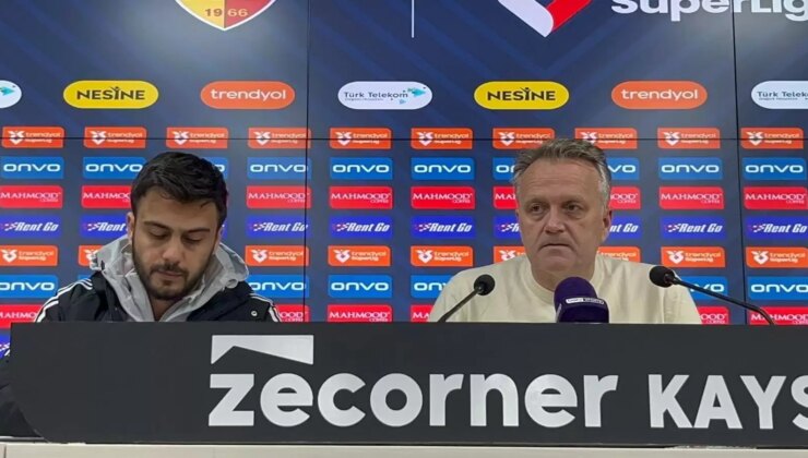 Erling Moe: "Hakem kararları noktasında şanslı olan taraf değildik"
