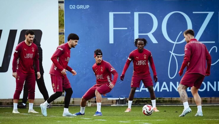 Galatasaray, Beşiktaş maçına hazır