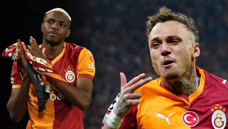 Galatasaray’dan Noa Lang ve Osimhen için sakatlık açıklaması!