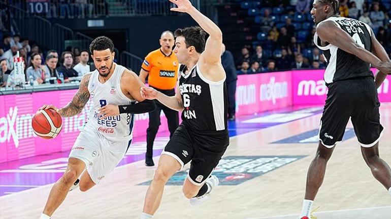 Kai Jones coştu, derbiyi Efes kazandı... Anadolu Efes - Beşiktaş GAİN maç sonucu 89-80