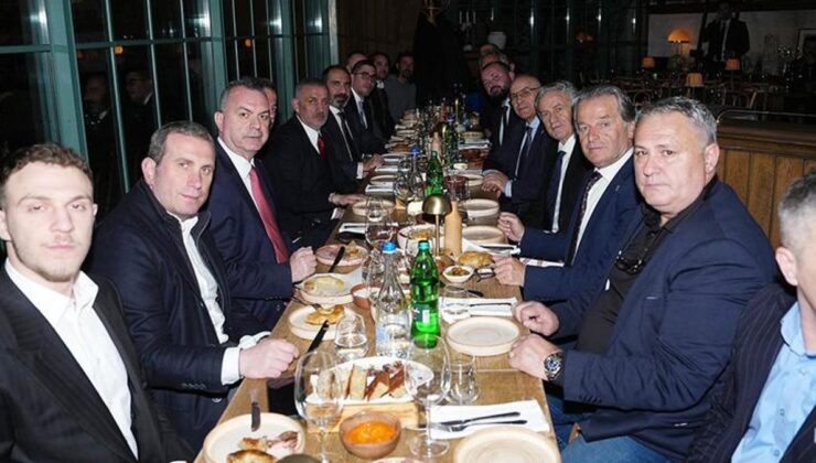 Kosova’dan Türkiye’ye maç yemeği