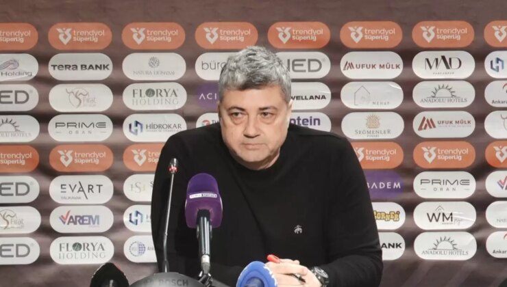 Levent Şahin: "Eğer top kaleye girmiyorsa bunların hiçbir önemi yok"