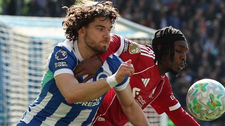 Liverpoolu tanınmayacak hale getirdi Devler Ligi treni kaçıyor... Brighton - Liverpool maç sonucu 2-1