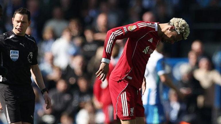 Liverpoolu tanınmayacak hale getirdi Devler Ligi treni kaçıyor... Brighton - Liverpool maç sonucu 2-1
