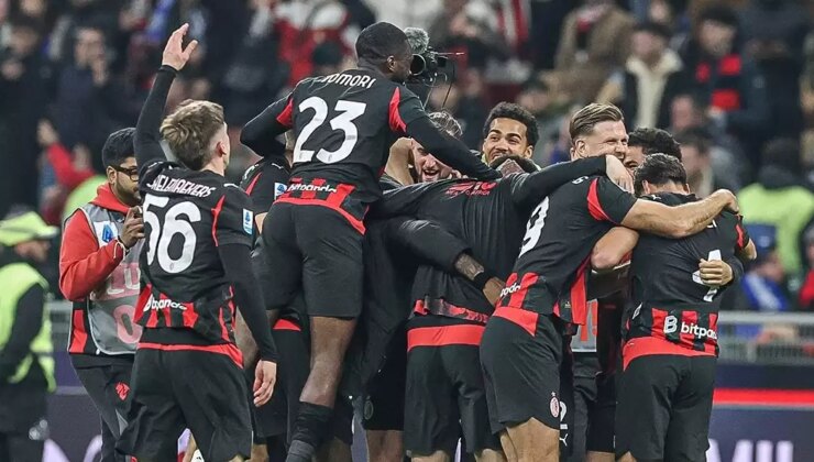 Milan, dev derbide Inter’i devirdi!