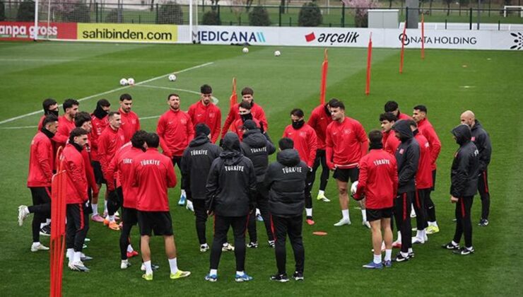 Milli Takım’da Merih Demiral takımdan ayrı çalıştı