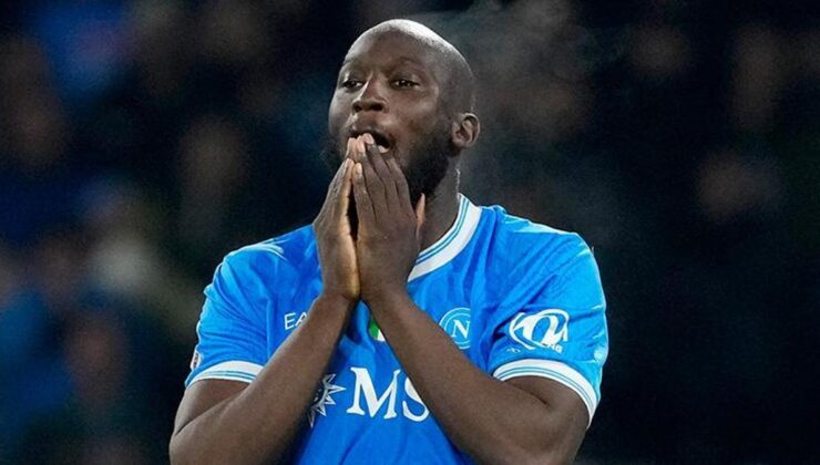Napoli’de şok: Lukaku antrenmana çıkmadı
