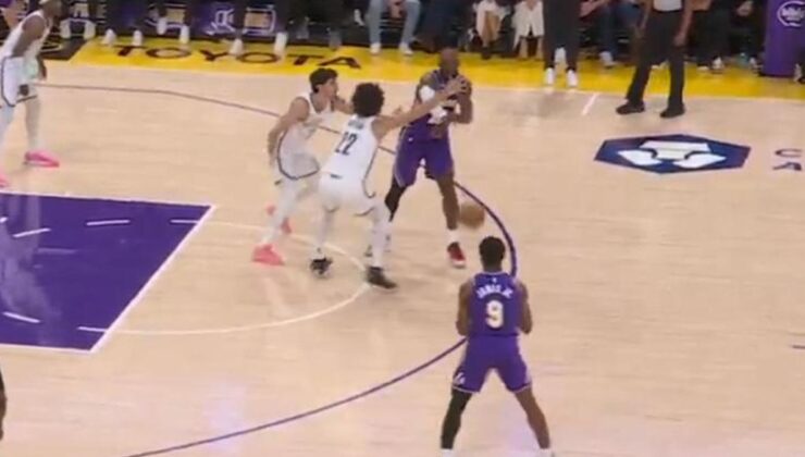 NBA tarihine geçti: Babadan oğluna asist